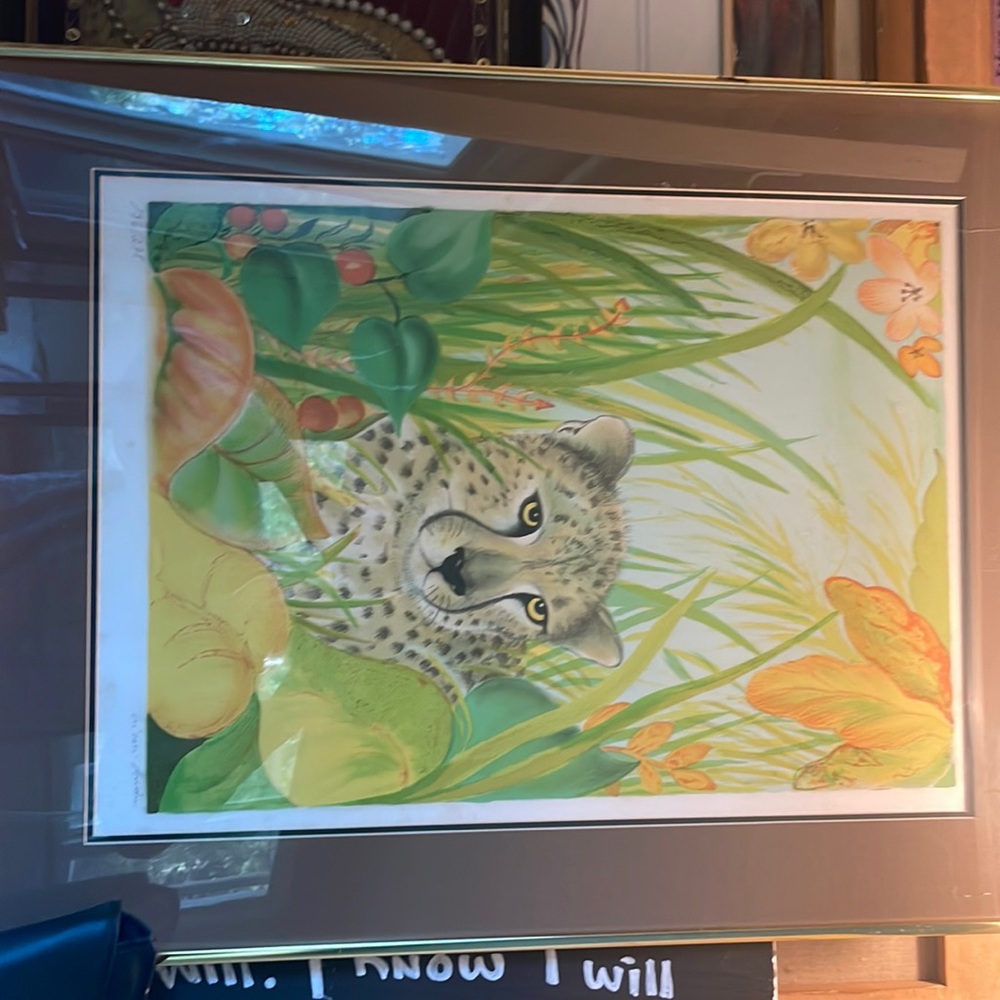 Rare MCM Watercolor signed and numbered